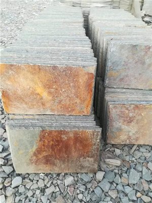 天然頁巖文化石馬賽克拼花與流水石 加工與安裝設計全解析